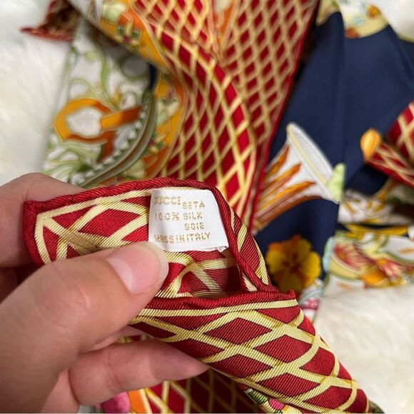 Gucci silk scarf - preowned - Picture 8 of 11